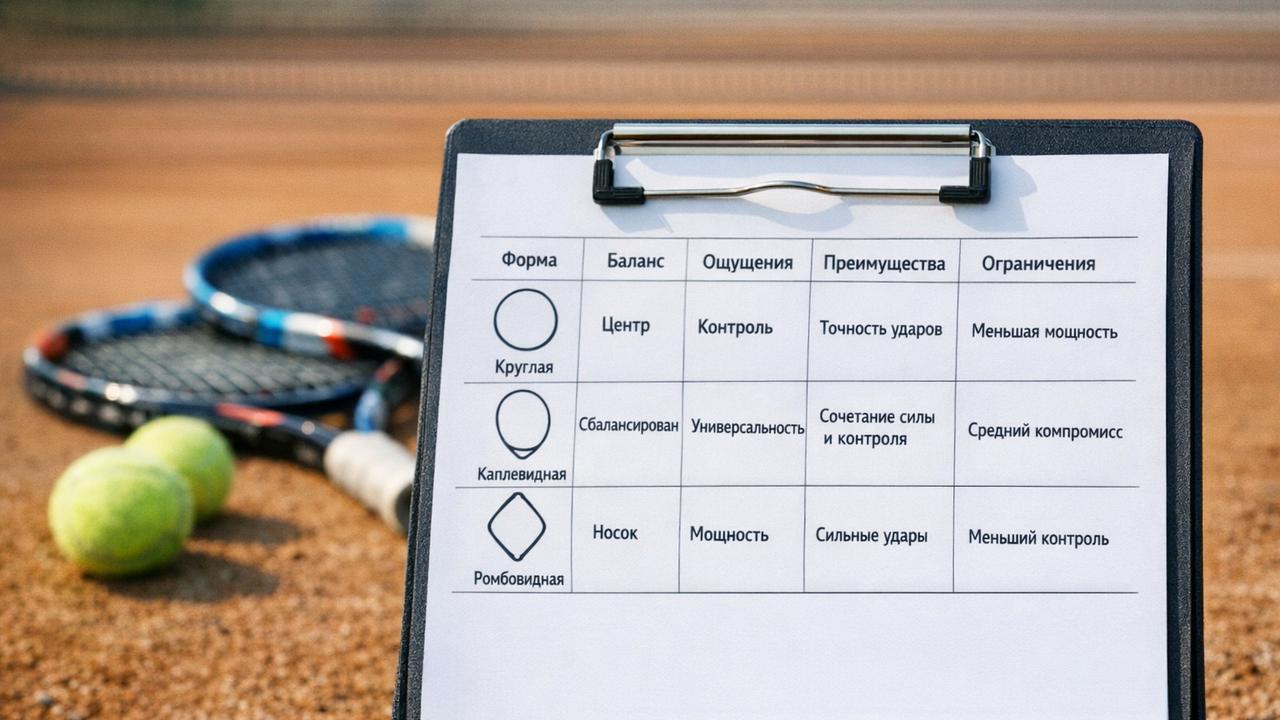 сравнение вариантов ракеток для падела