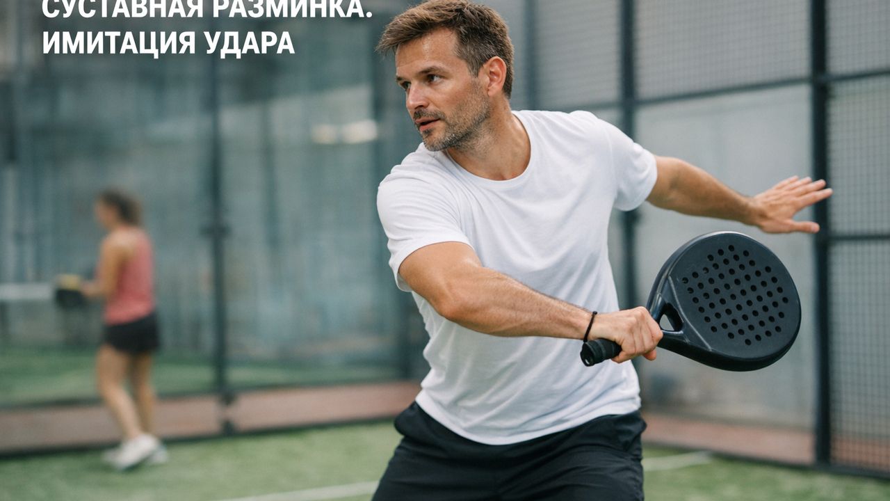 разминка перед упражнениями для падела