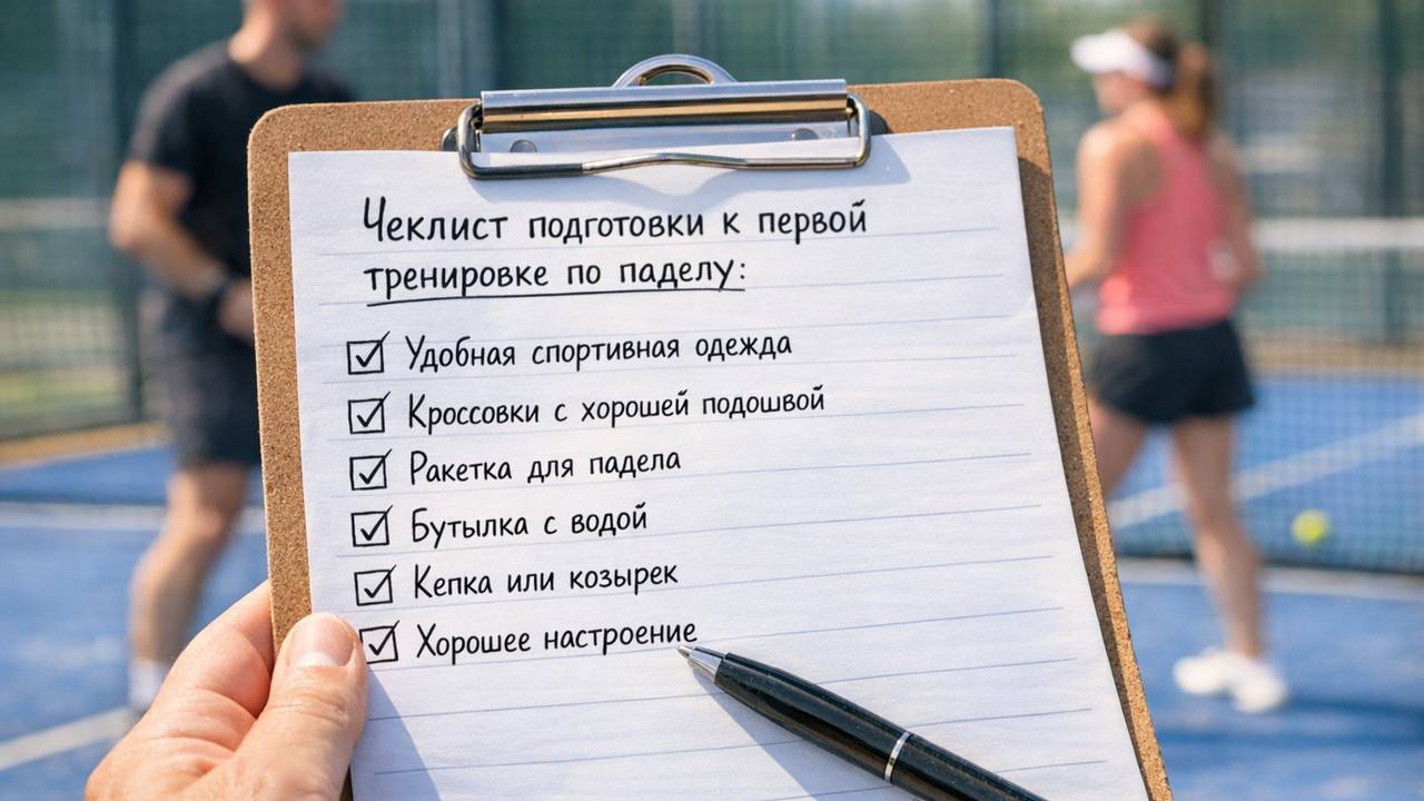 как подготовиться к первой игре в падел