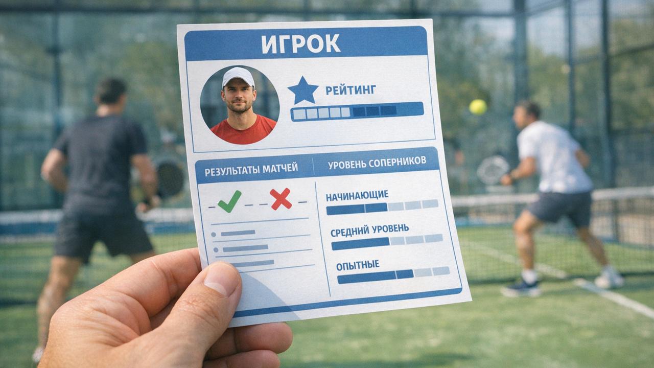 как считается рейтинг в падел в клубе